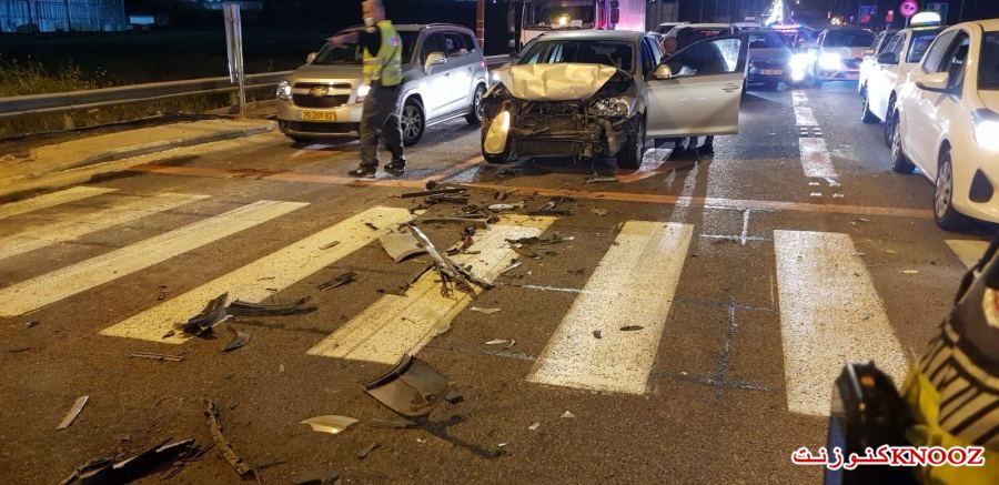 شفاعمرو : عدة اصابات بحادث طرق على مفرق الناعمة